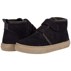Cienta 93887 Kids US 4.5 Black Leather Low Top Round Toe Casual Shoes ZPO2844